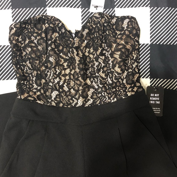 SOKD! Express Lace Bodice Jumpsuit🖤 - Picture 6 of 8